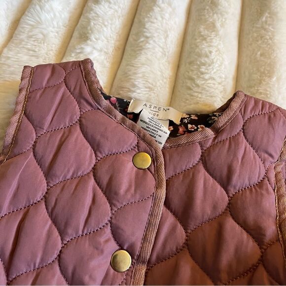 Button down toddler girl vest - Picture 2 of 9